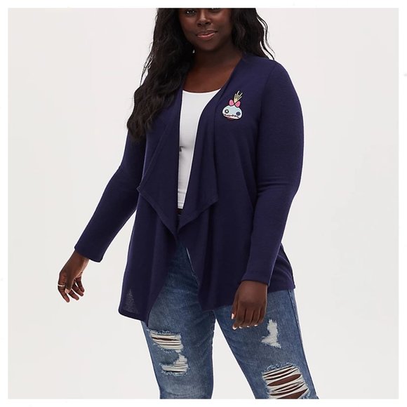 torrid Sweaters - TORRID 2 NWT Disney Stitch Cardigan 2X